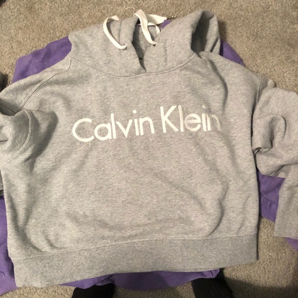 Calvin Klein Tops - Calvin Klein cropped hoodie